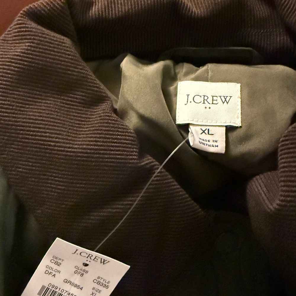J Crew Barn Coat Quilted Puffer Snap Jacket - Picture 7 of 7